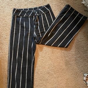 urban outfitters bdg striped jeans